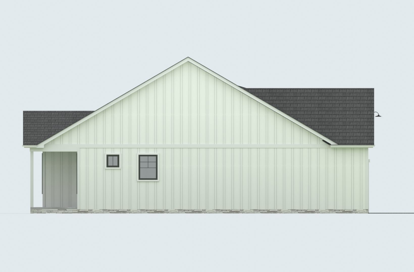 Cape Cod House 30 3D model_1