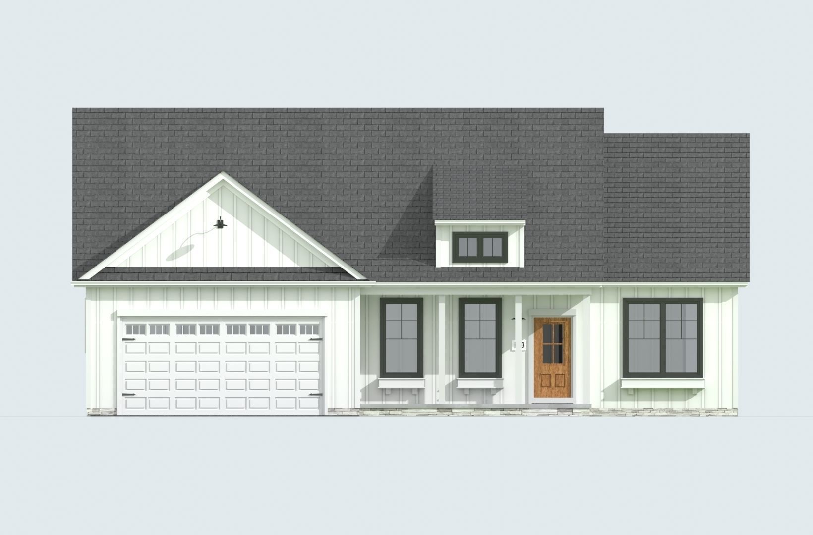 Cape Cod House 30 3D model_3