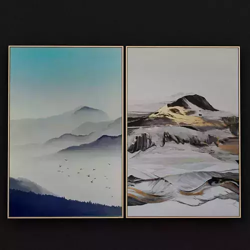 Morning-haze Frame 3D model