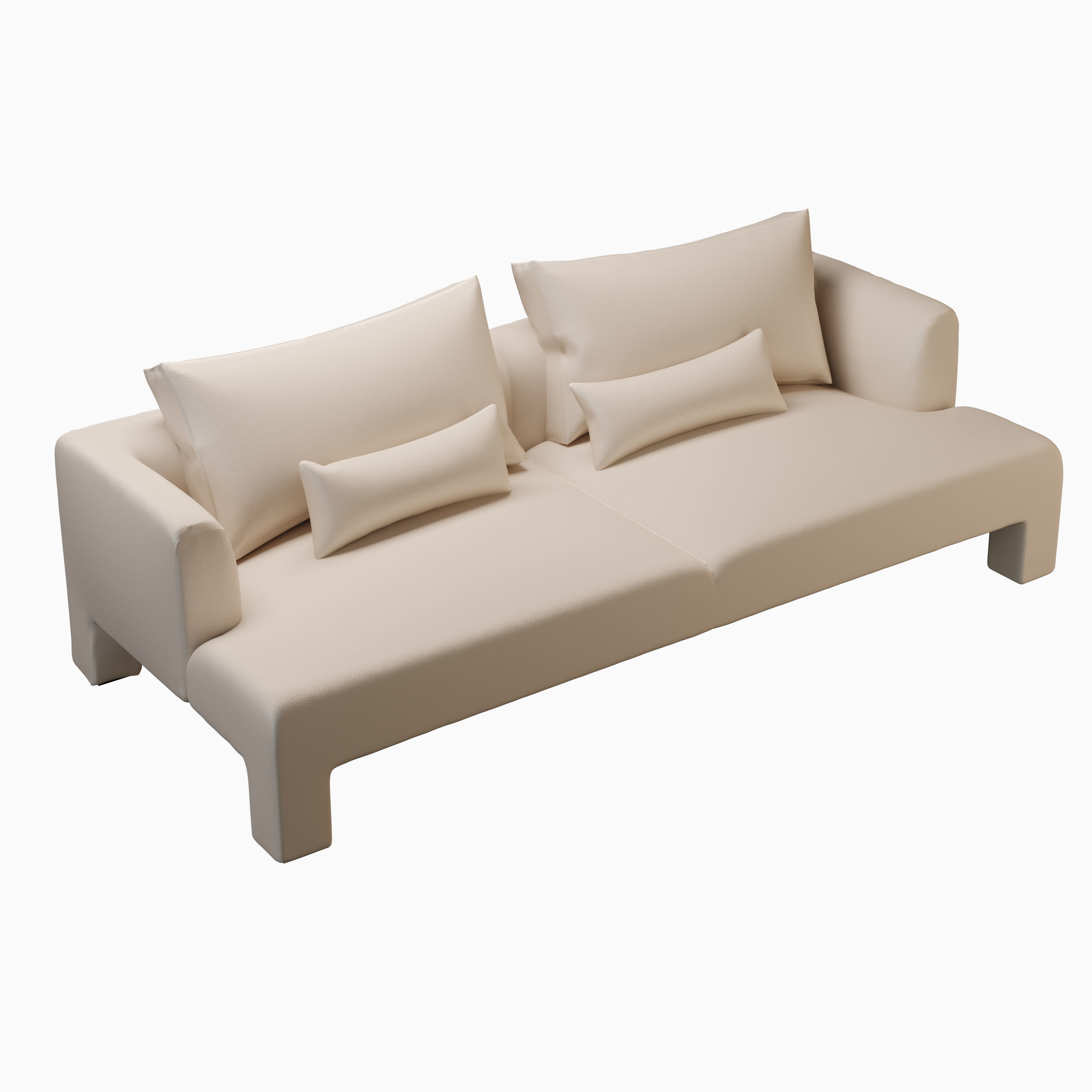 Mod leather 3D model_8