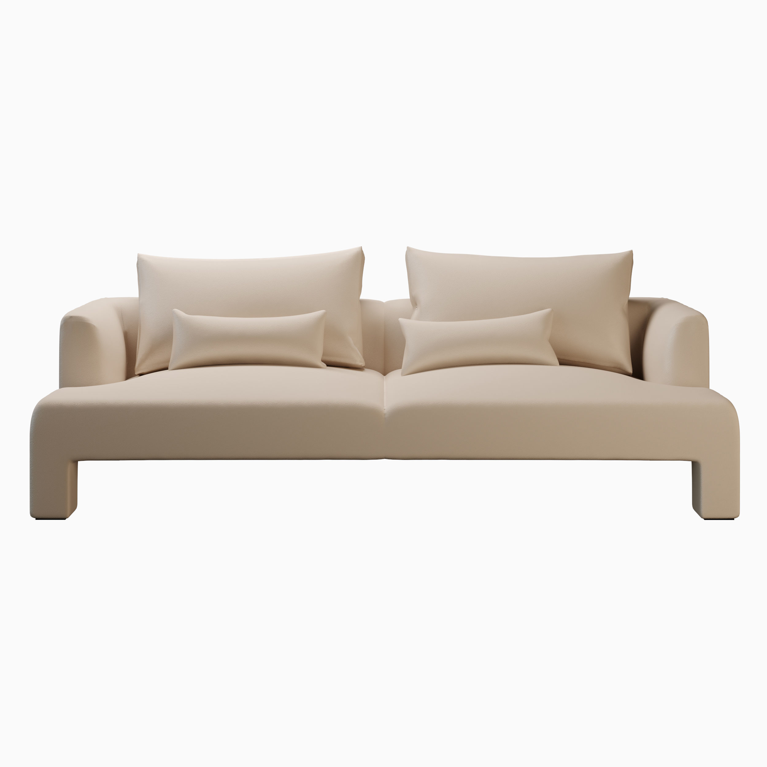 Mod leather 3D model_5