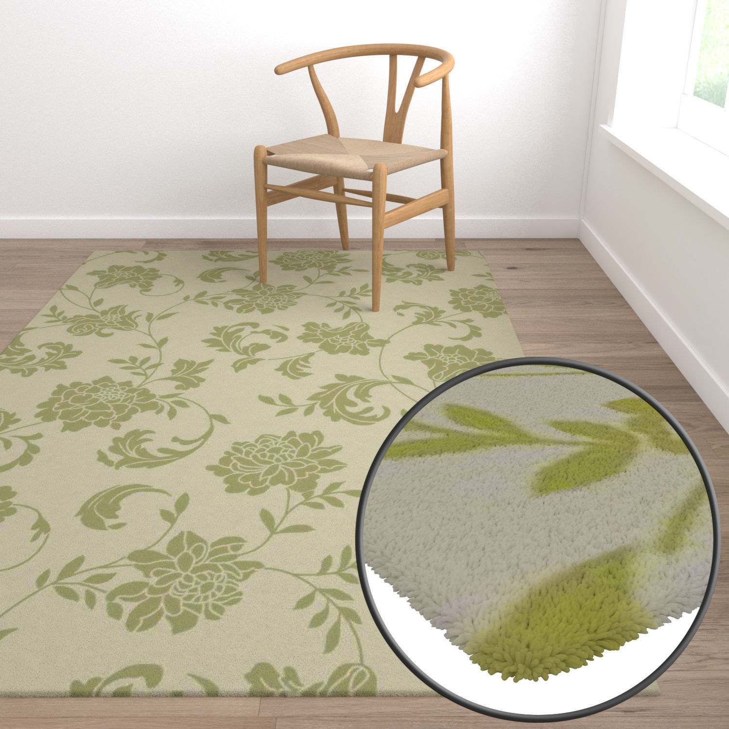 Rug Set 1087 3D model_5