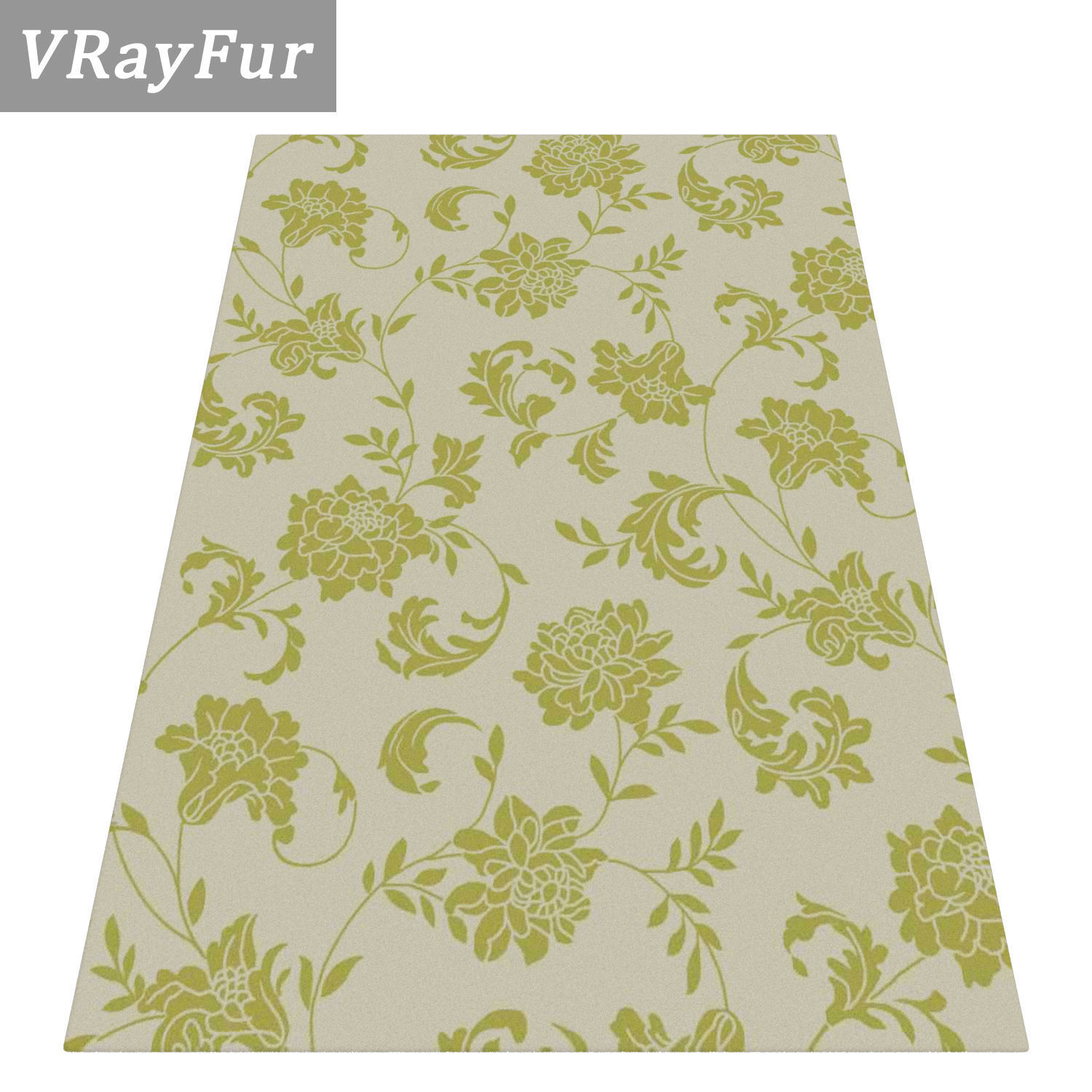 Rug Set 1087 3D model_2