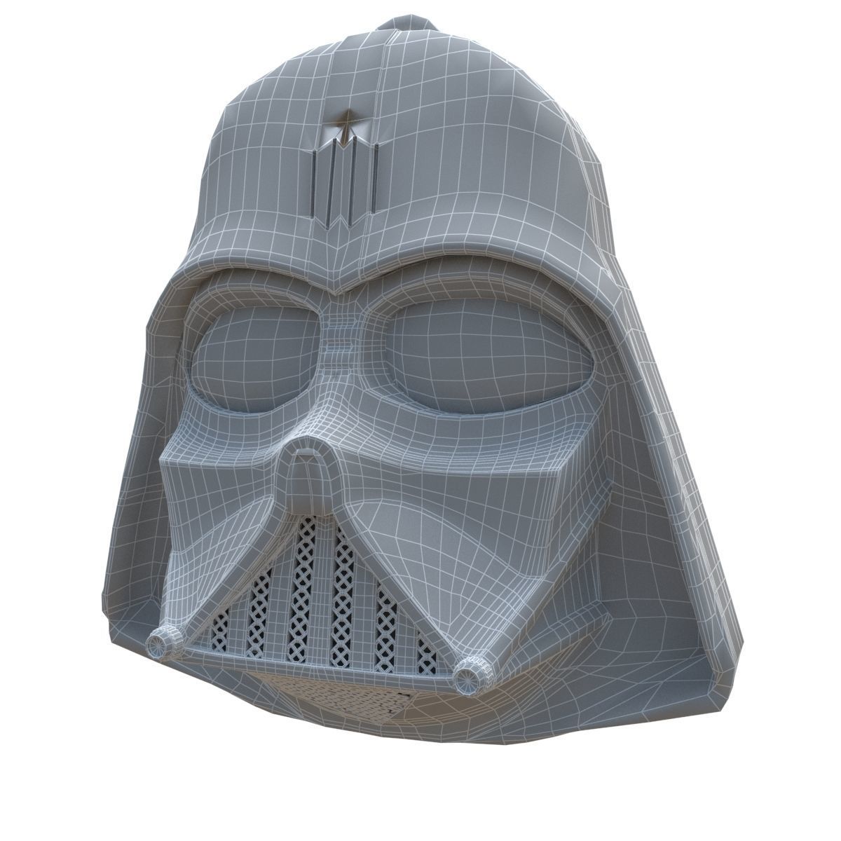  Darth Vader Mask 3D model_10