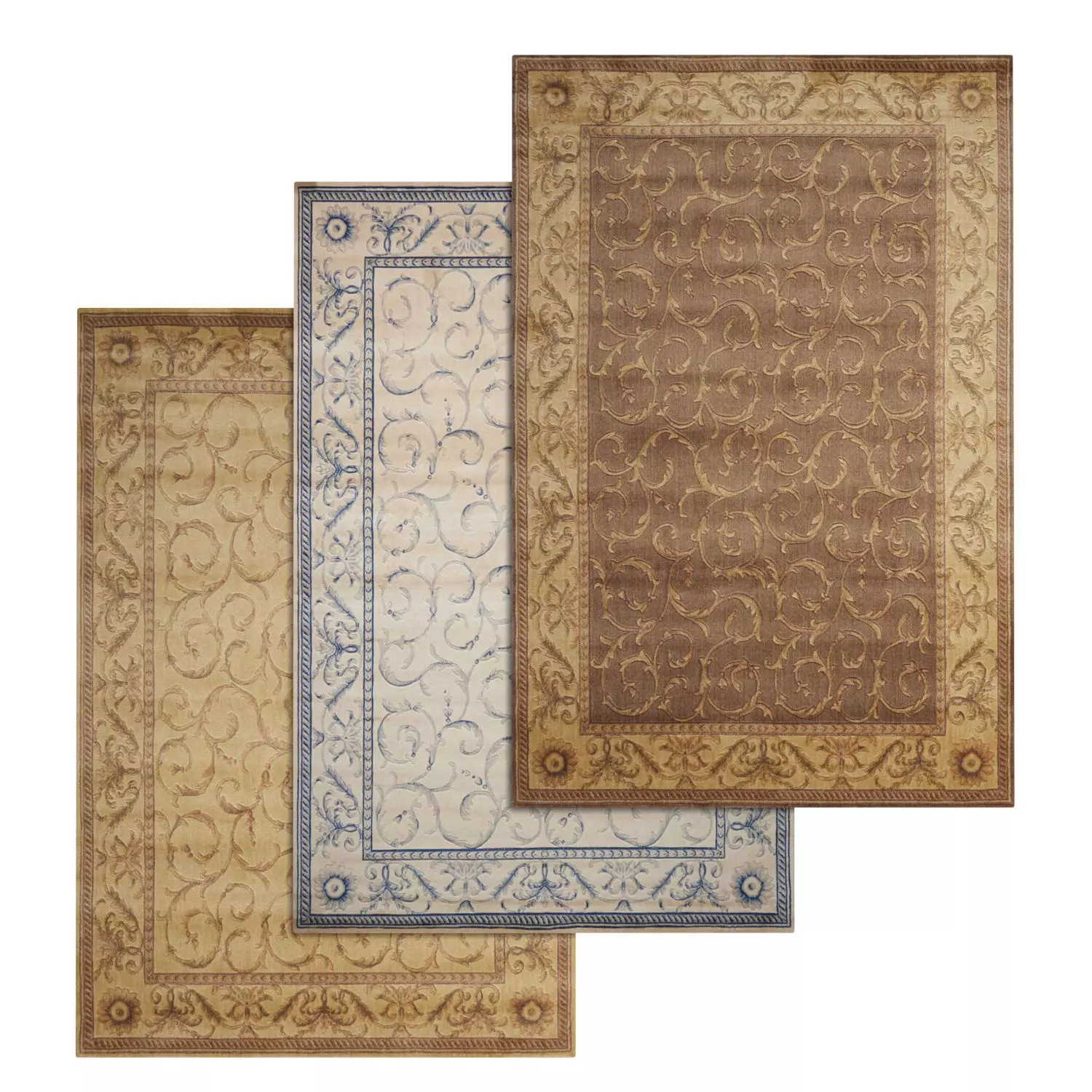 Rug Set 1092 3D model_0