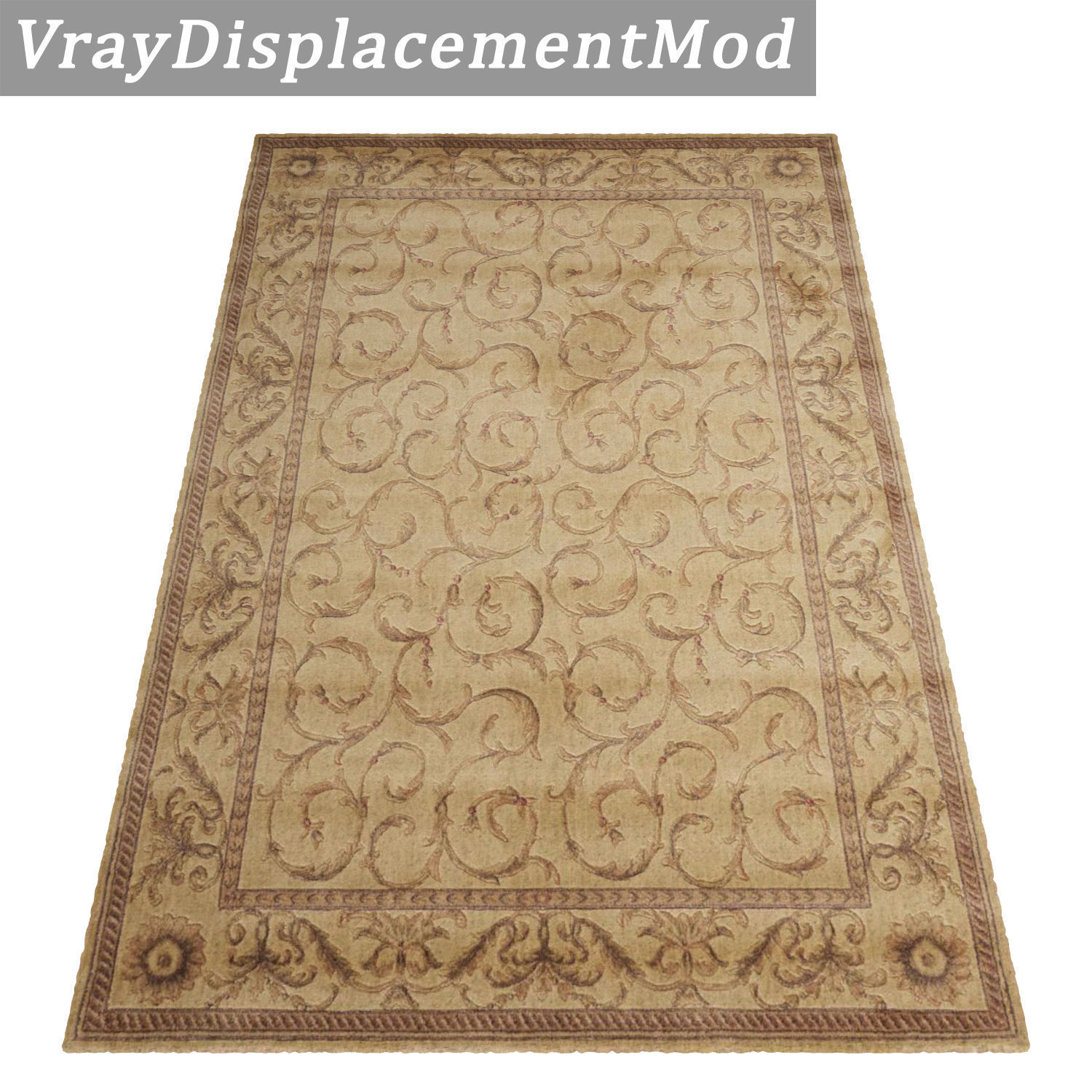 Rug Set 1092 3D model_3