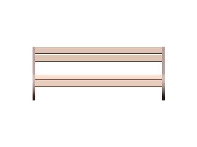 Public benches Free 3D print model