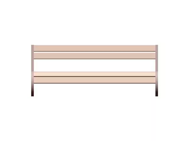 Public benches Free 3D print model