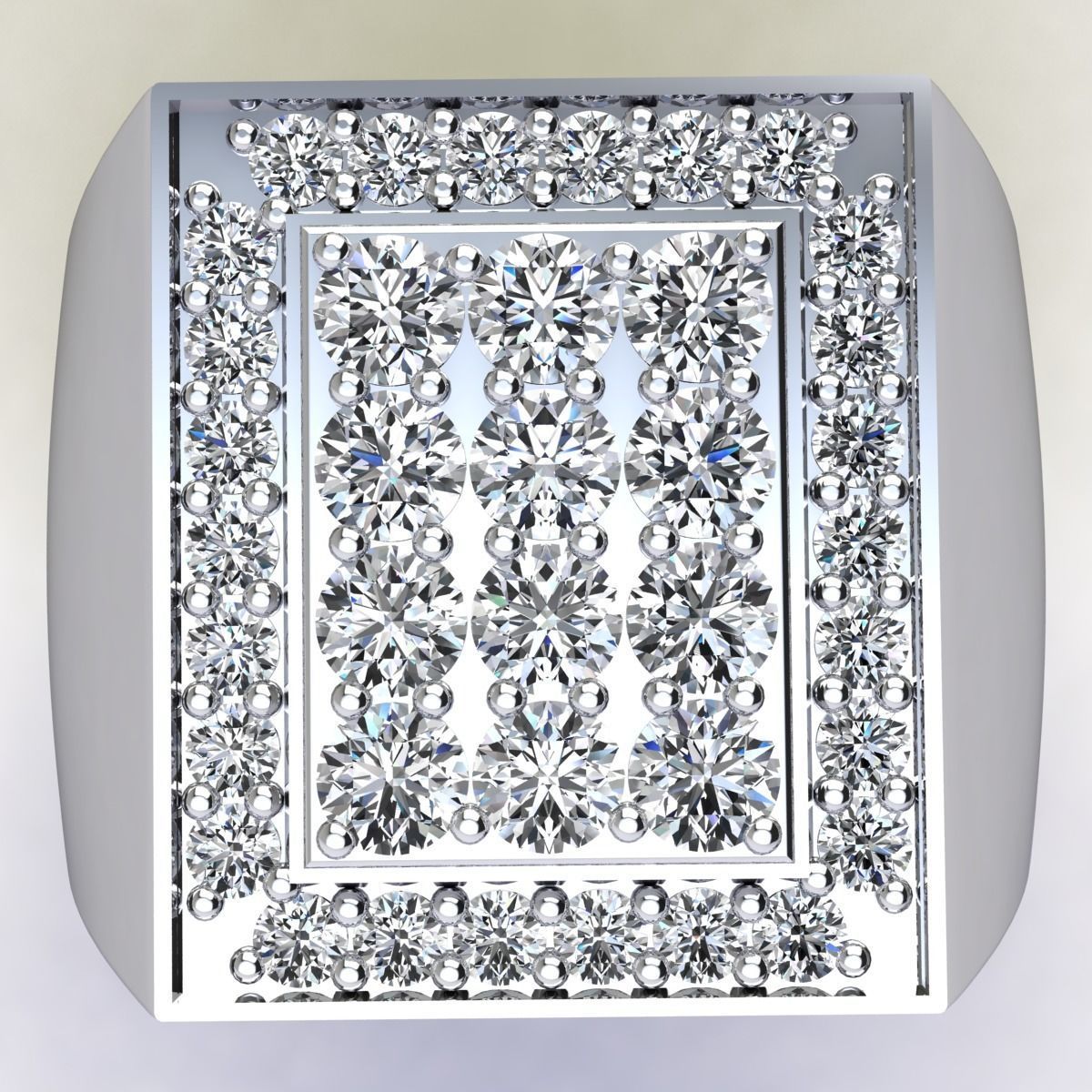 Mens Ring 3D print model_9