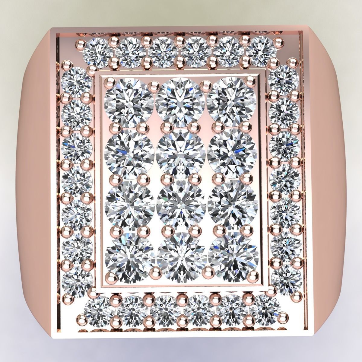 Mens Ring 3D print model_8