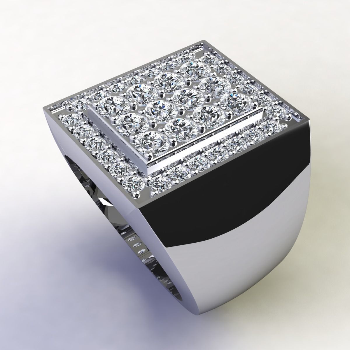 Mens Ring 3D print model_12