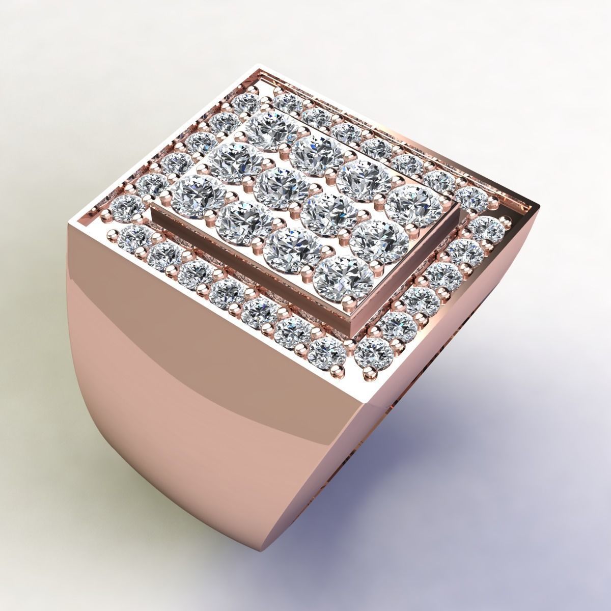 Mens Ring 3D print model_2