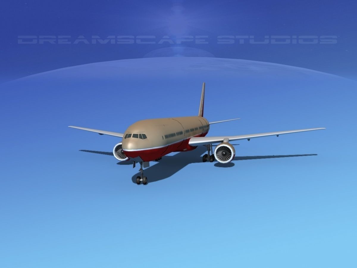 Boeing 777-300 MP Southwest Airlines 3D model_2