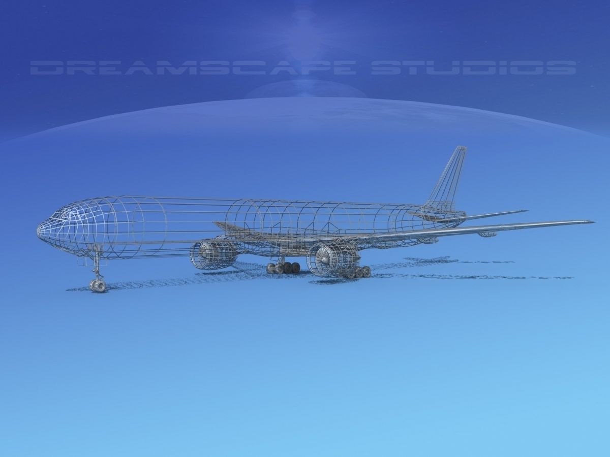 Boeing 777-300 MP Southwest Airlines 3D model_11
