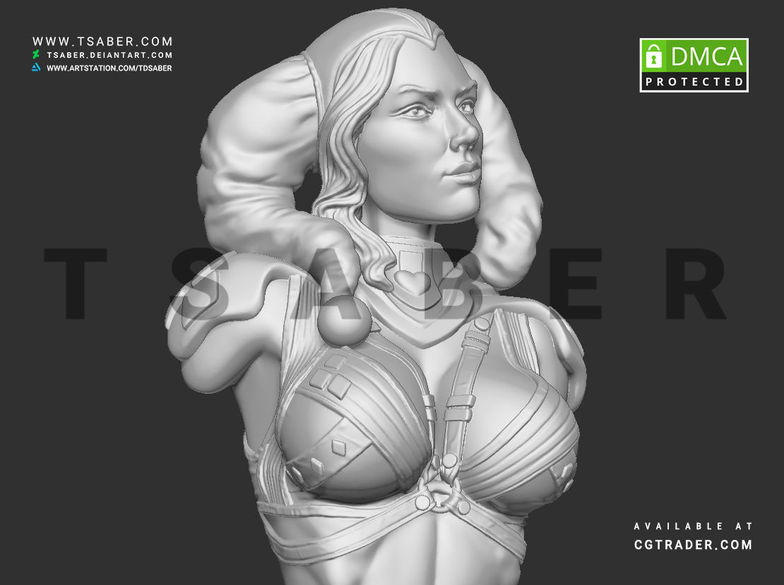 Harley Quinn Bust - DC comics Collectibles 3D print model_21