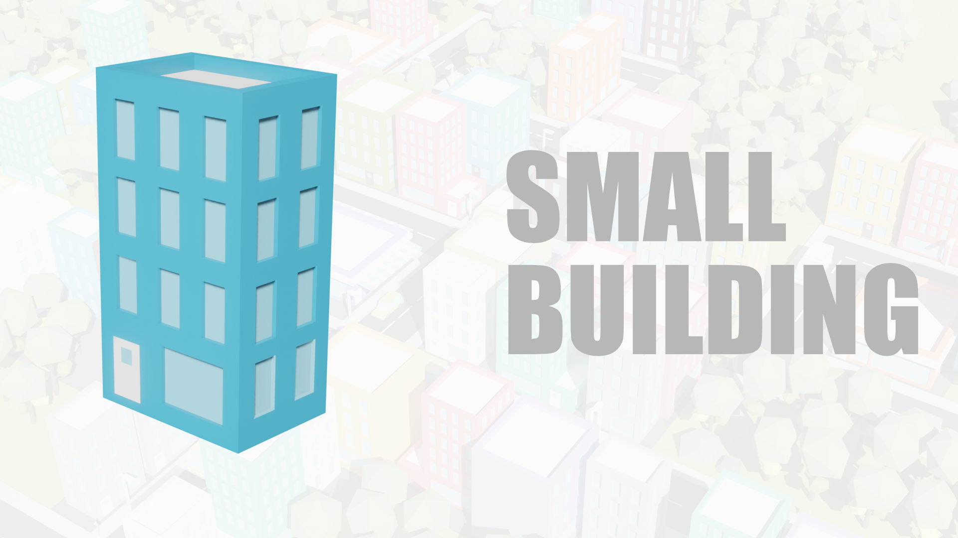 Low Poly Toon type City and Vehicles Assets Pack Low-poly 3D model_7