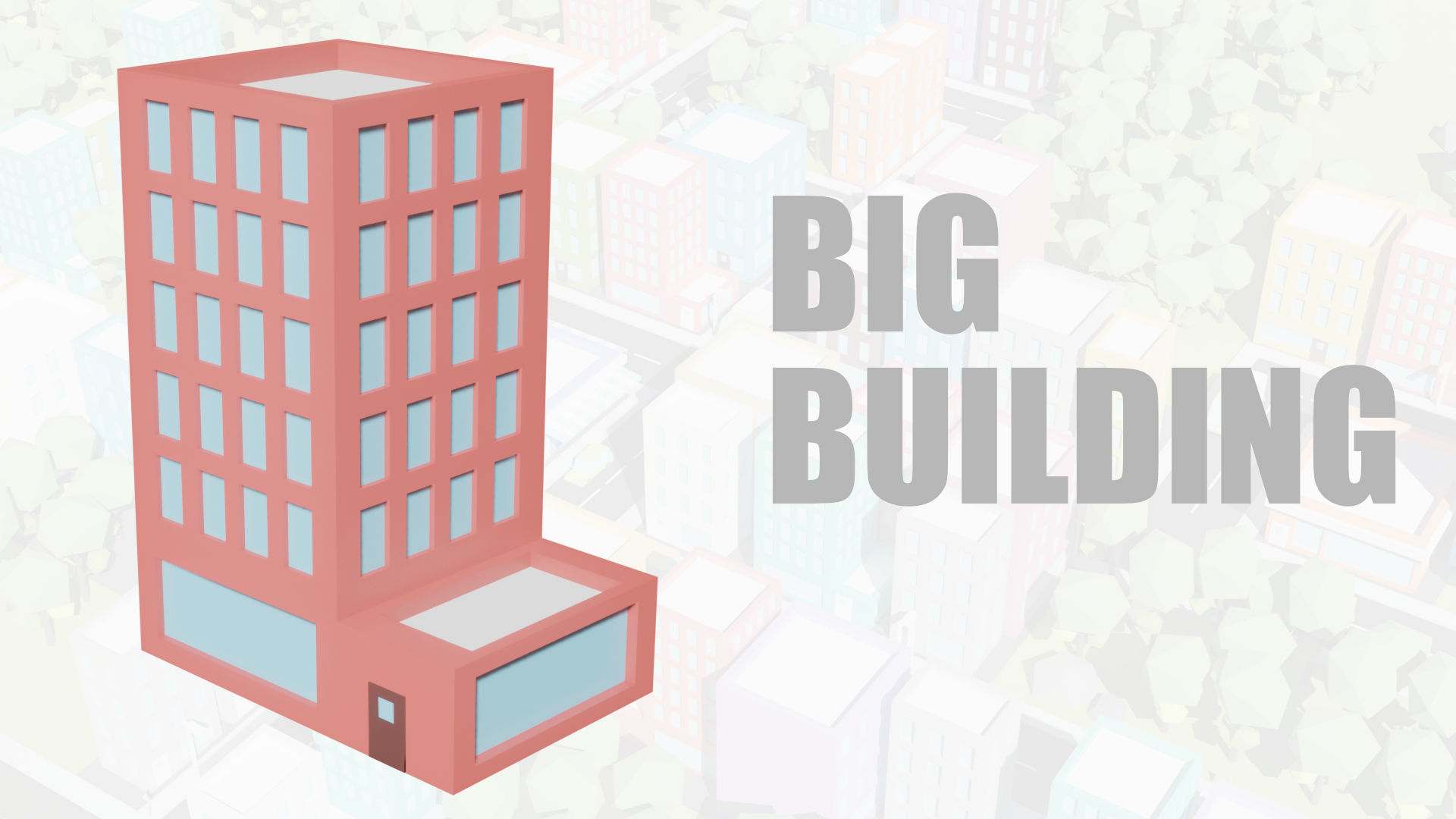 Low Poly Toon type City and Vehicles Assets Pack Low-poly 3D model_9