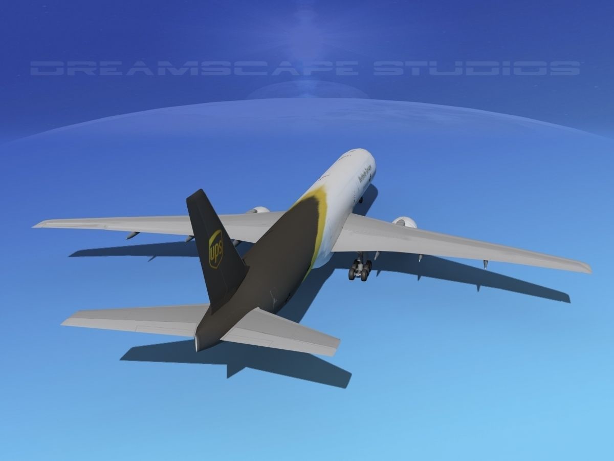 Boeing 777-300 MP UPS 3D model_6