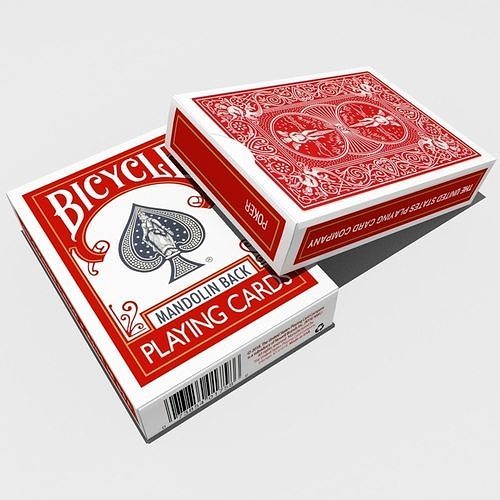 Bicycle Deck of Cards Free low-poly 3D model