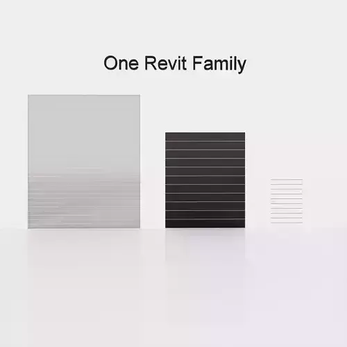 Gate 2 - Full parametric Revit Family 