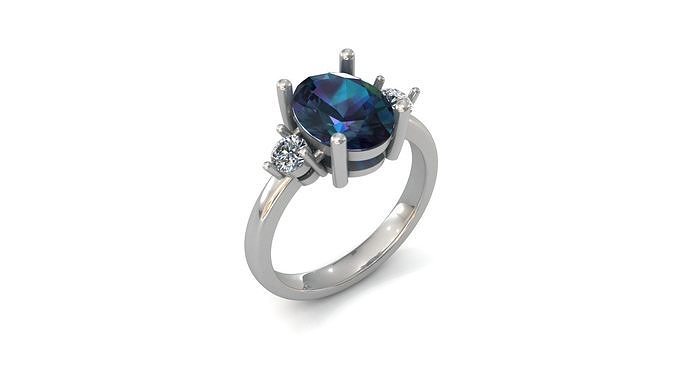3DM Format Vintage style ring jewelry 3DM programs 3D print model