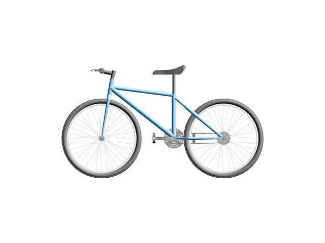 Mountain bike Free 3D print model_1
