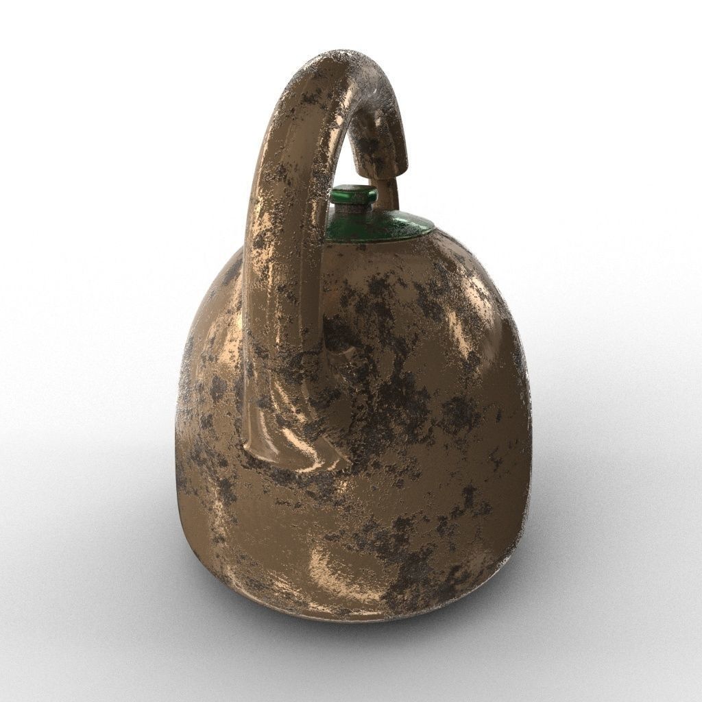 KETTLE tea Low-poly 3D model_14