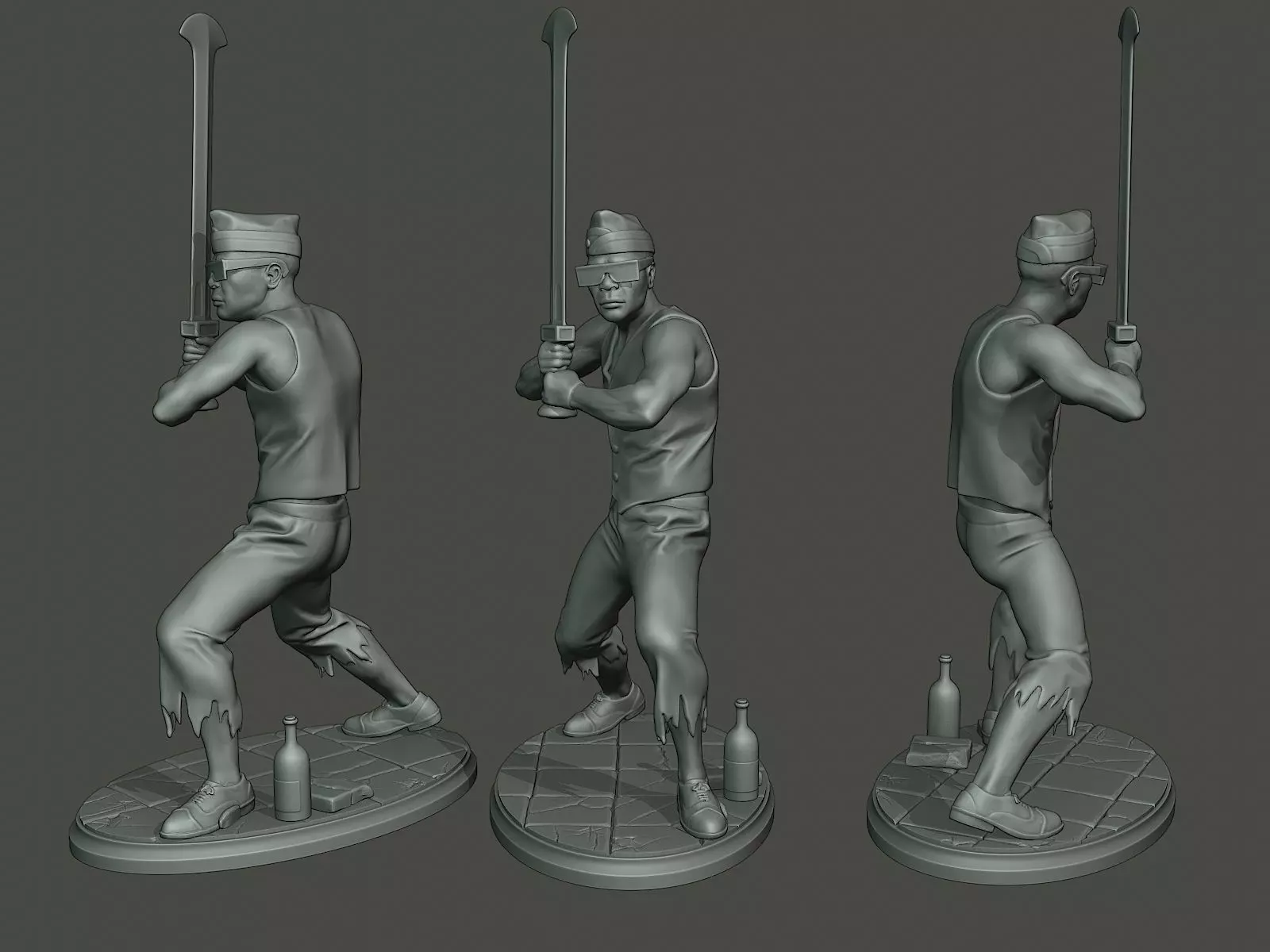 Dancing Coffin Meme C 002 3D print model