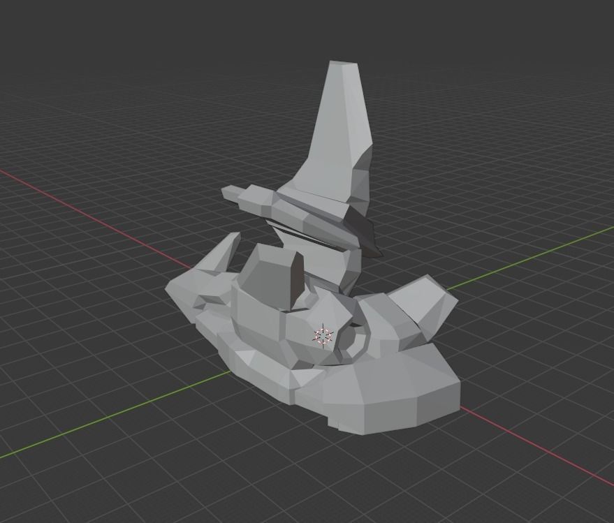  aviation viking STL StarCraft 2 3D print model_5