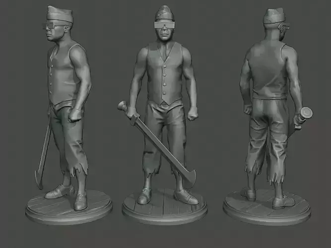 Dancing Coffin Meme C 003 3D print model