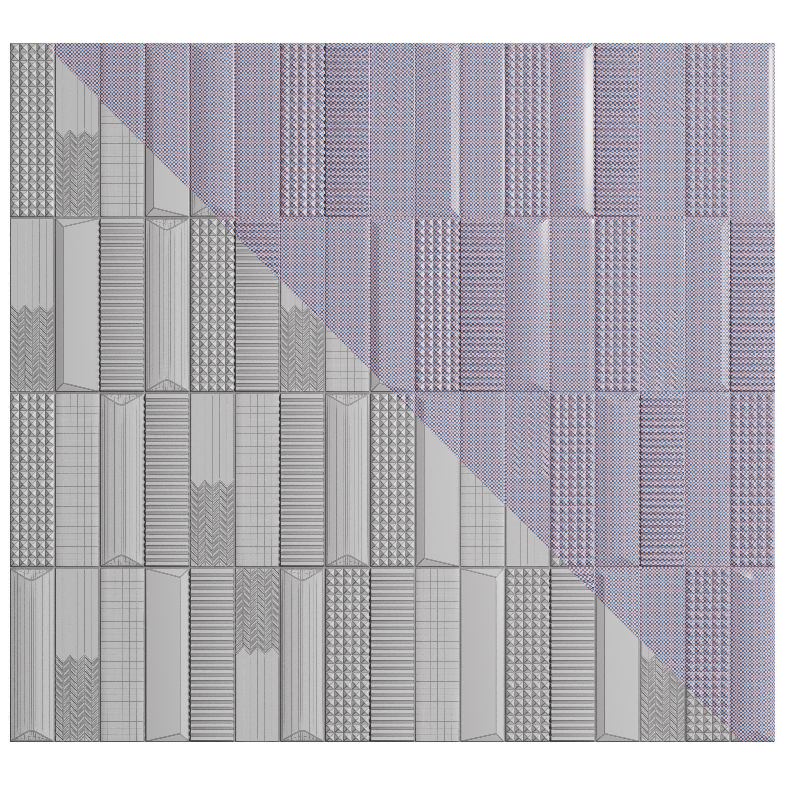 Ceramic tile 41zero42 BISCUIT 3D model_6