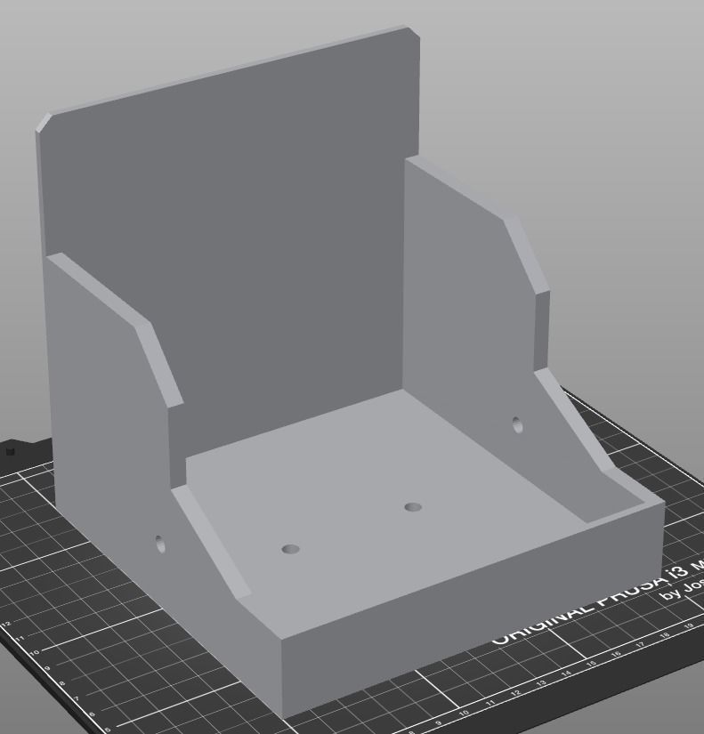 009MT Empty Top Unit Storage Organiser 3D print model_3