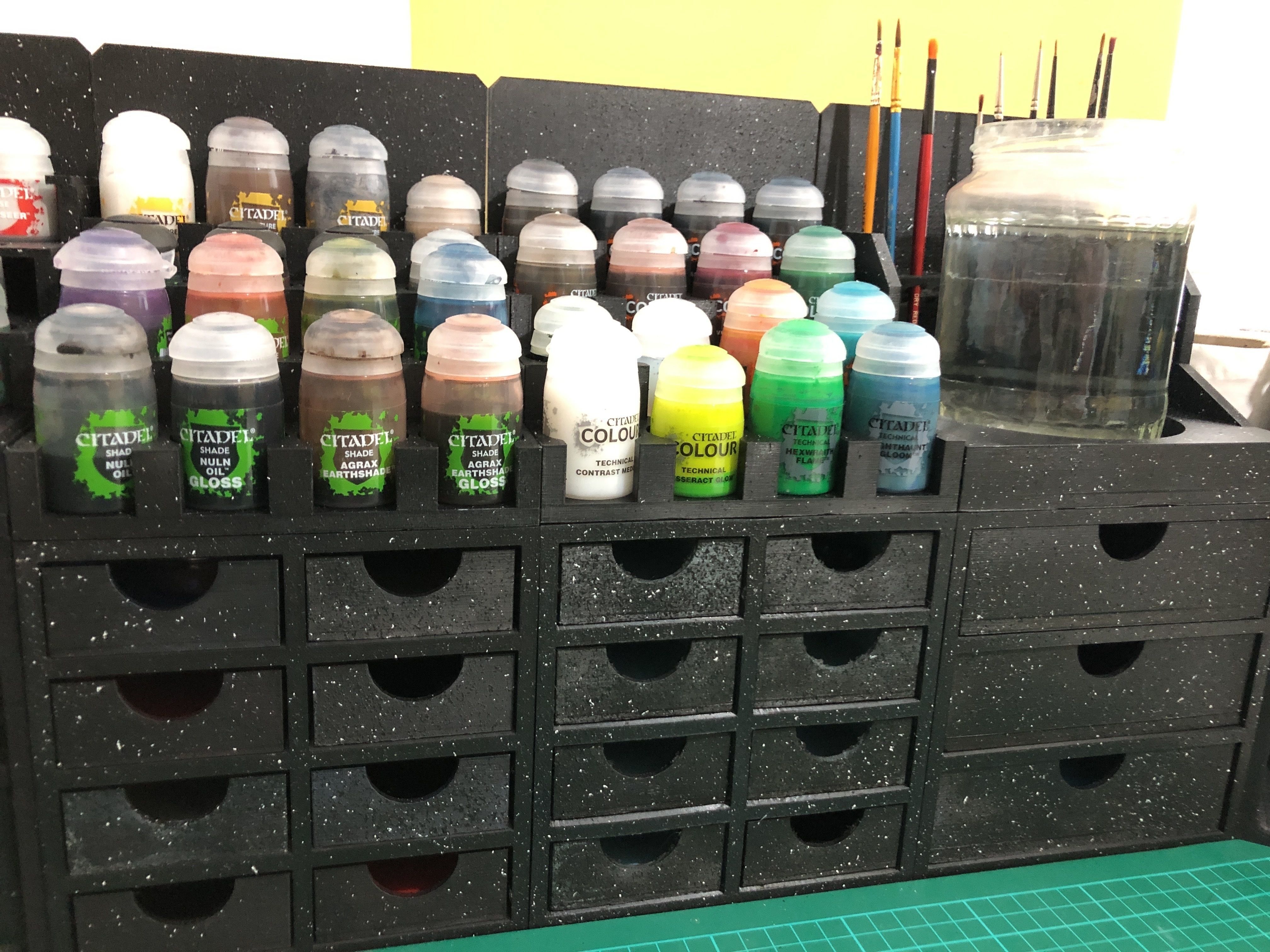 009MT Empty Top Unit Storage Organiser 3D print model_5