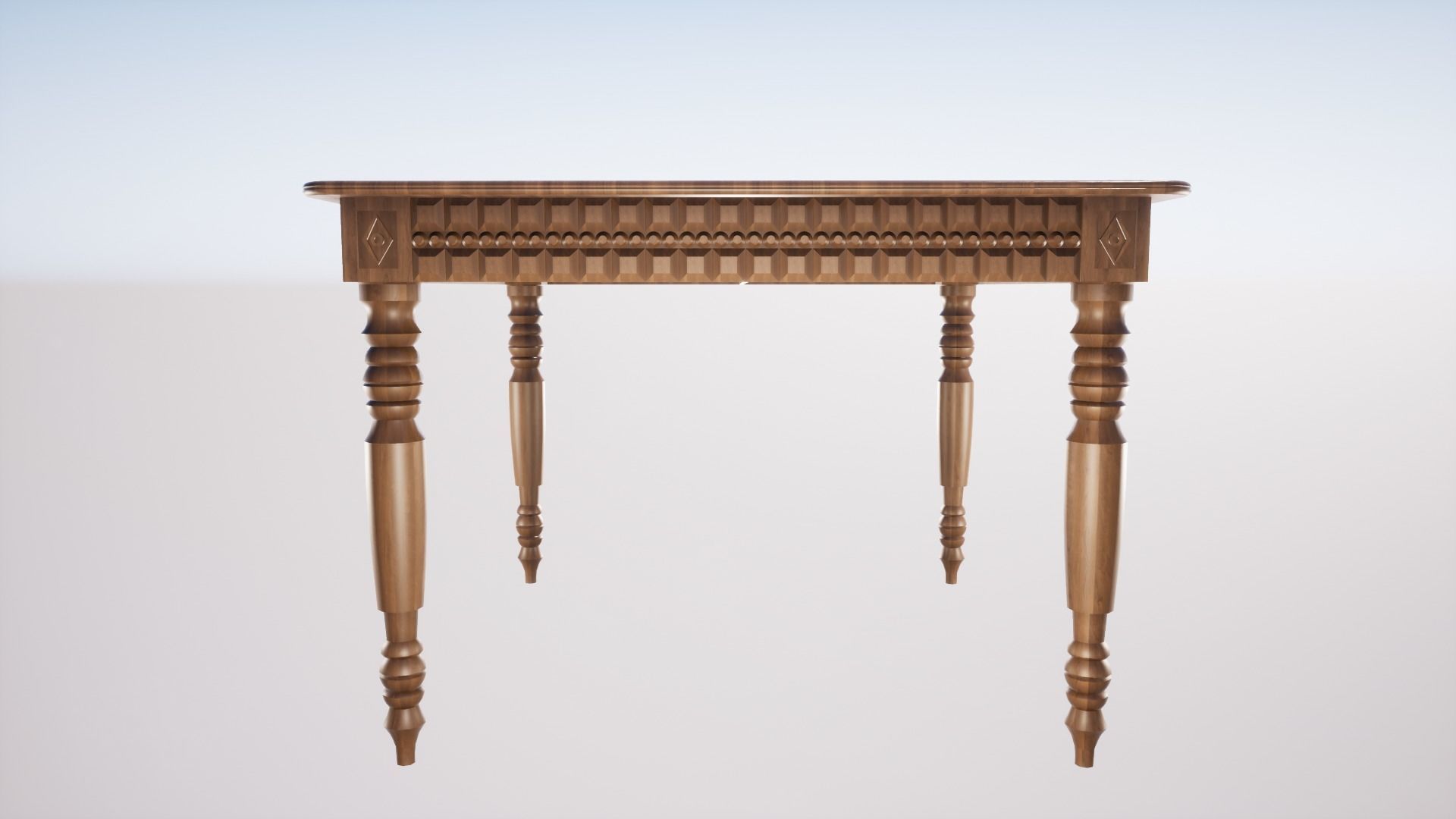 03-Dinning Table  3D model_5
