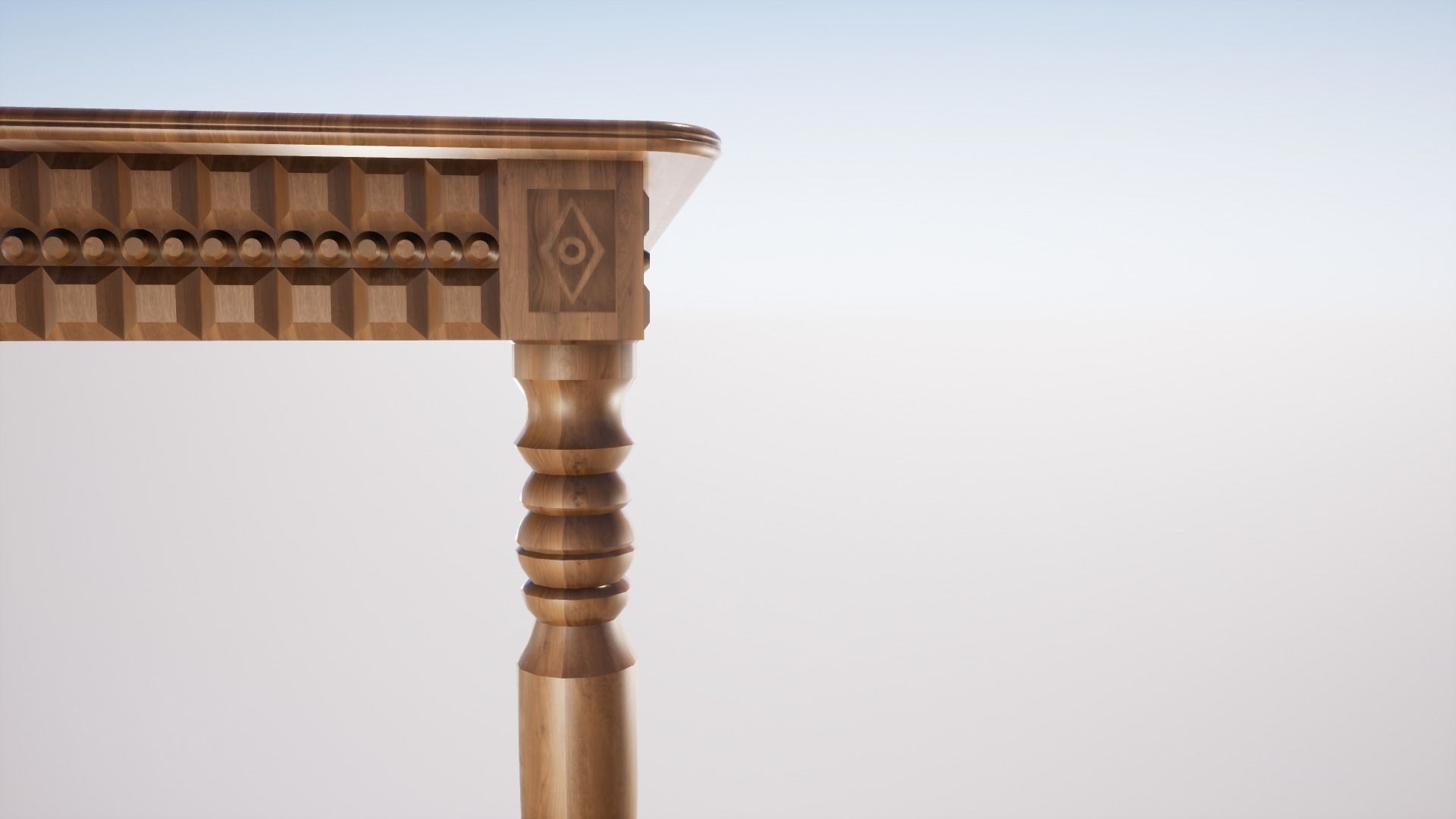 03-Dinning Table  3D model_6
