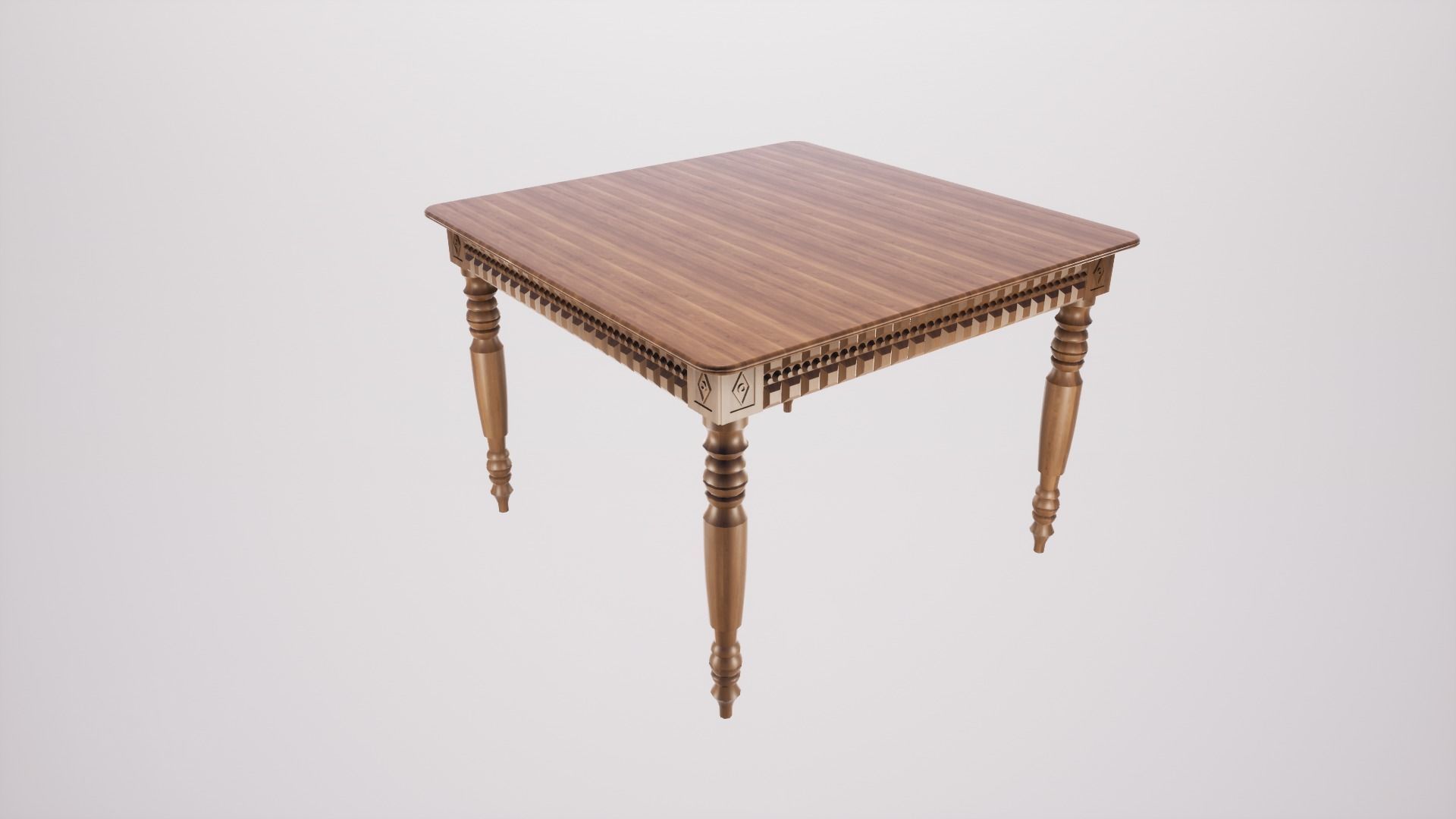 03-Dinning Table  3D model_4