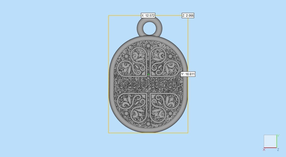 Saint Michael the Archangel 3D print model_6