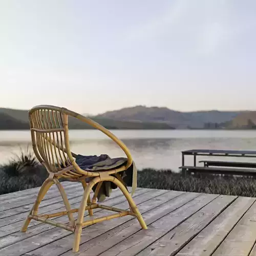 classic bamboo chair