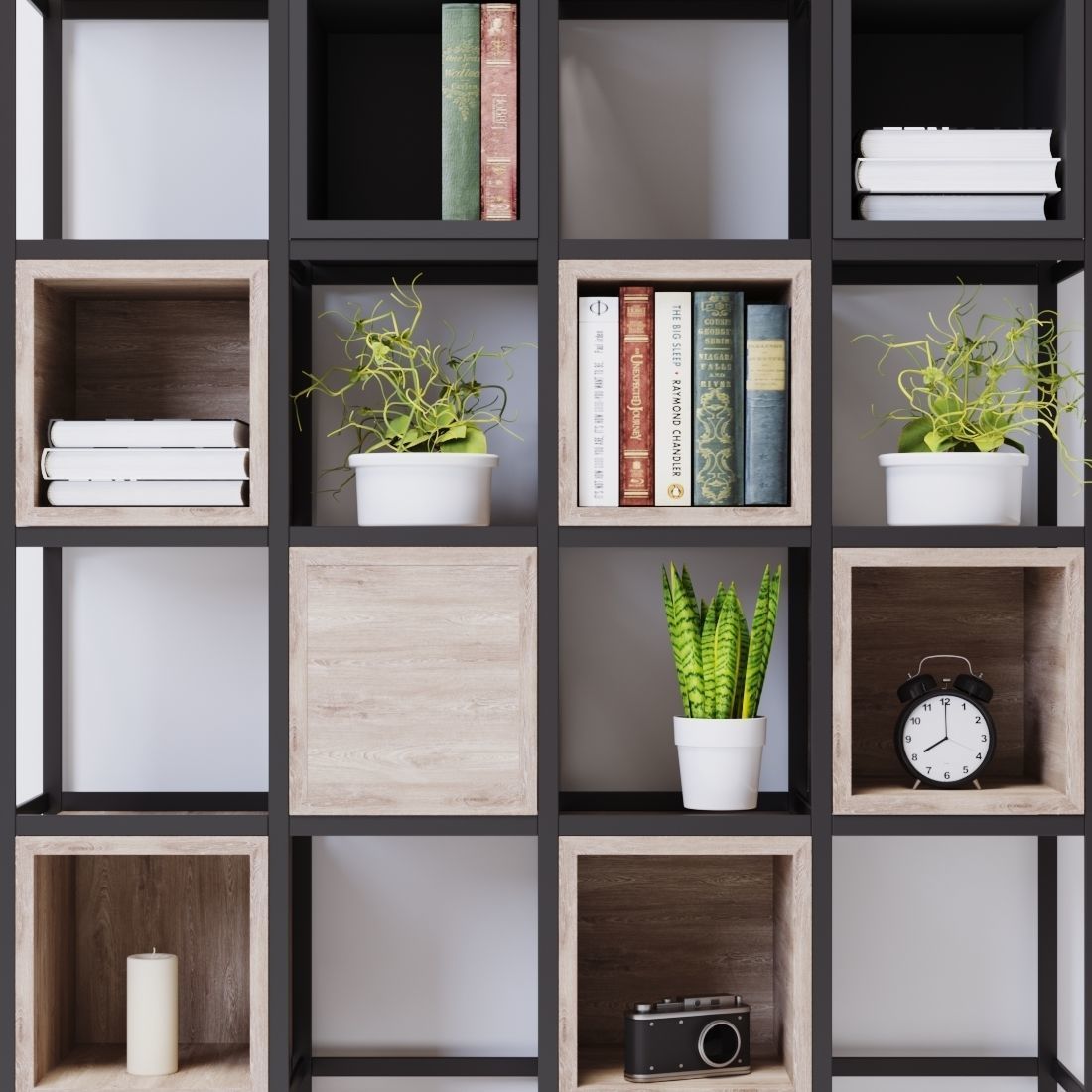 shelving loft 3D model_4