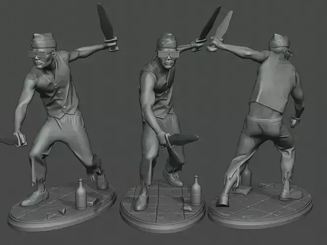 Dancing Coffin Meme C 008 3D print model