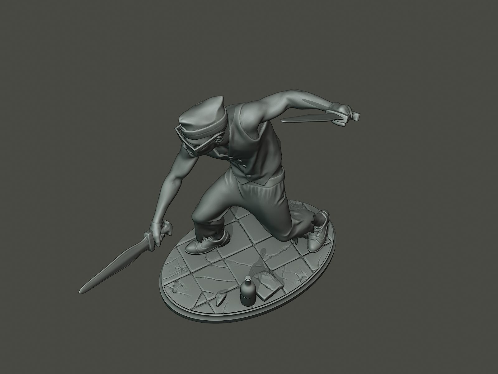 Dancing Coffin Meme C 008 3D print model_14