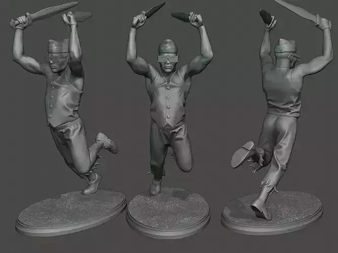Dancing Coffin Meme C 009 3D print model