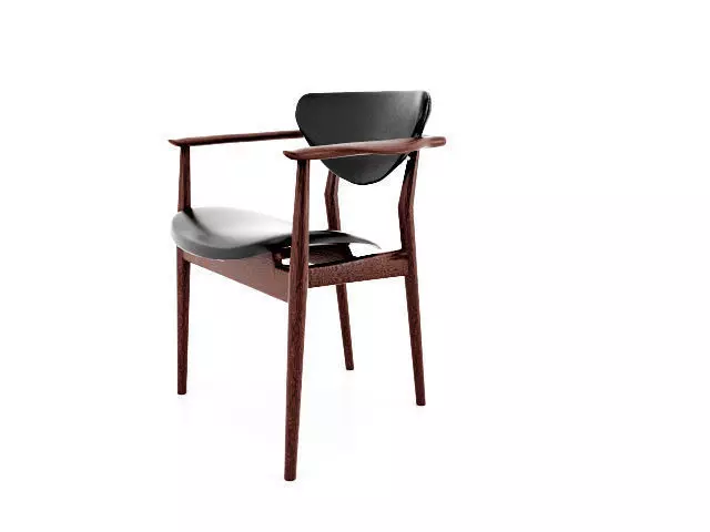 Scandinavian Chair 3D model_0