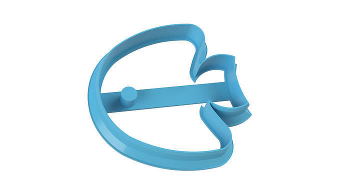 COOKIE CUTTER FISH 3D print model