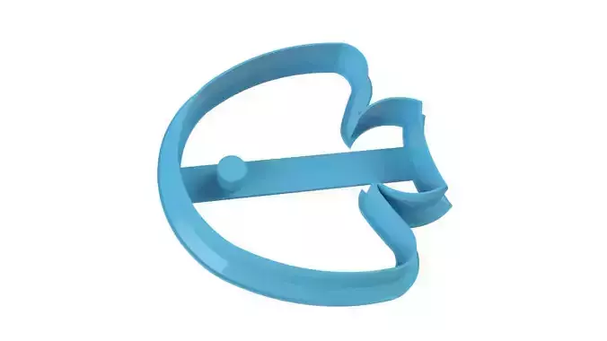 COOKIE CUTTER FISH 3D print model