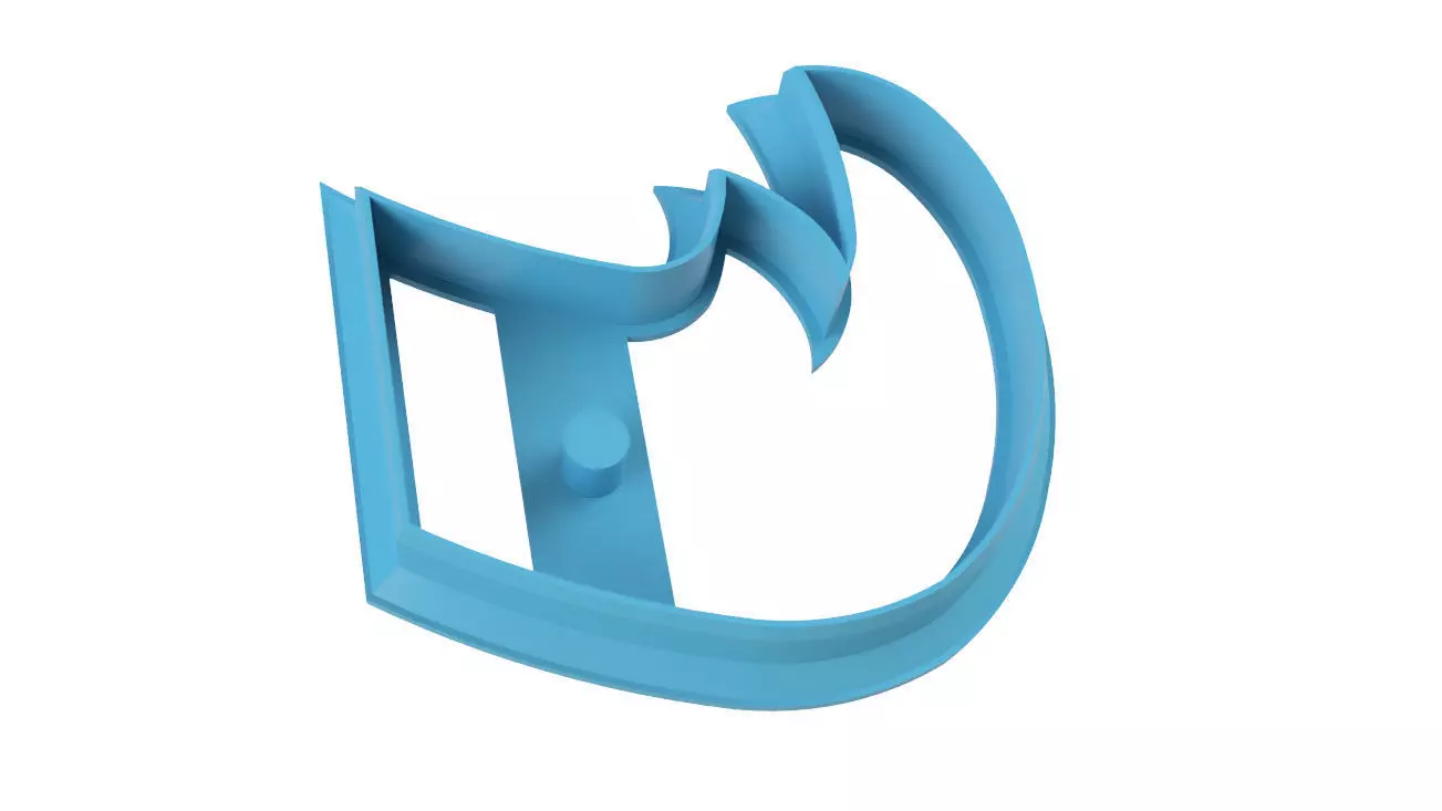 COOKIE CUTTER RHINO 3D print model_0