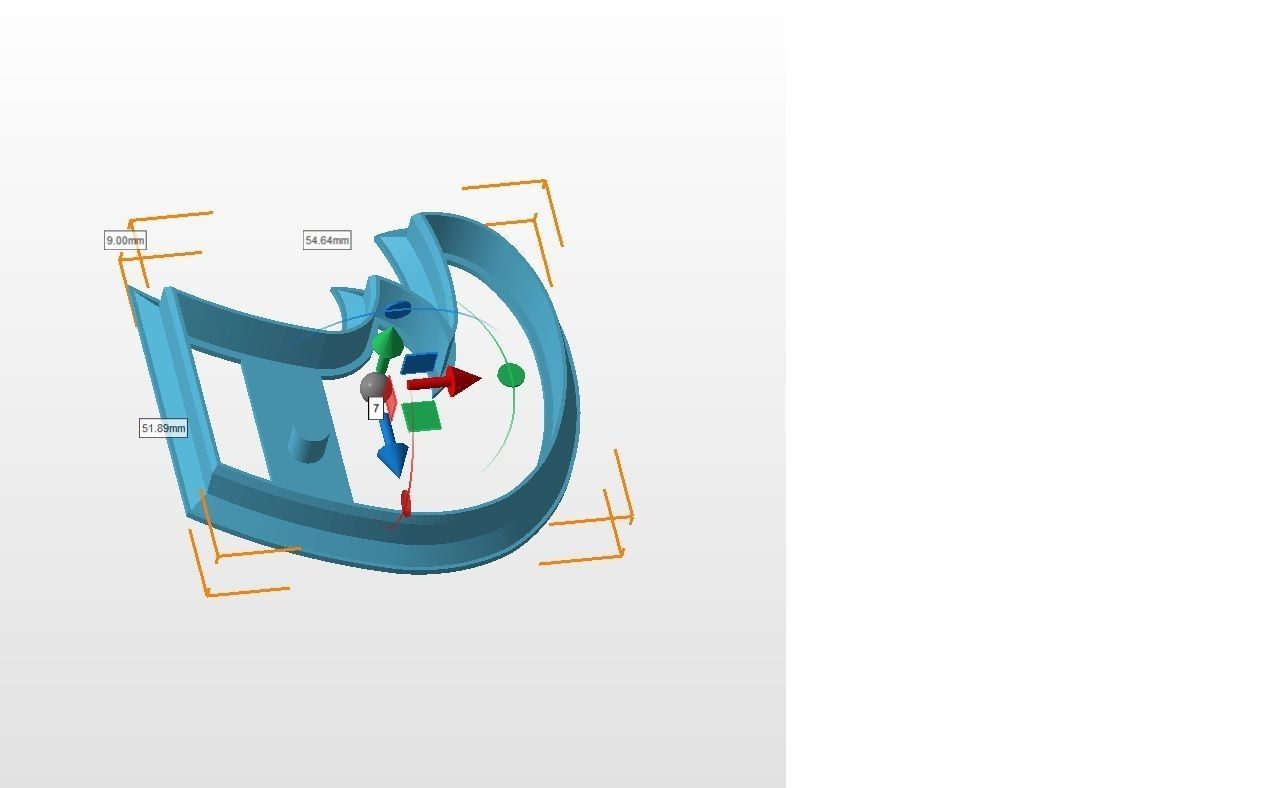 COOKIE CUTTER RHINO 3D print model_1