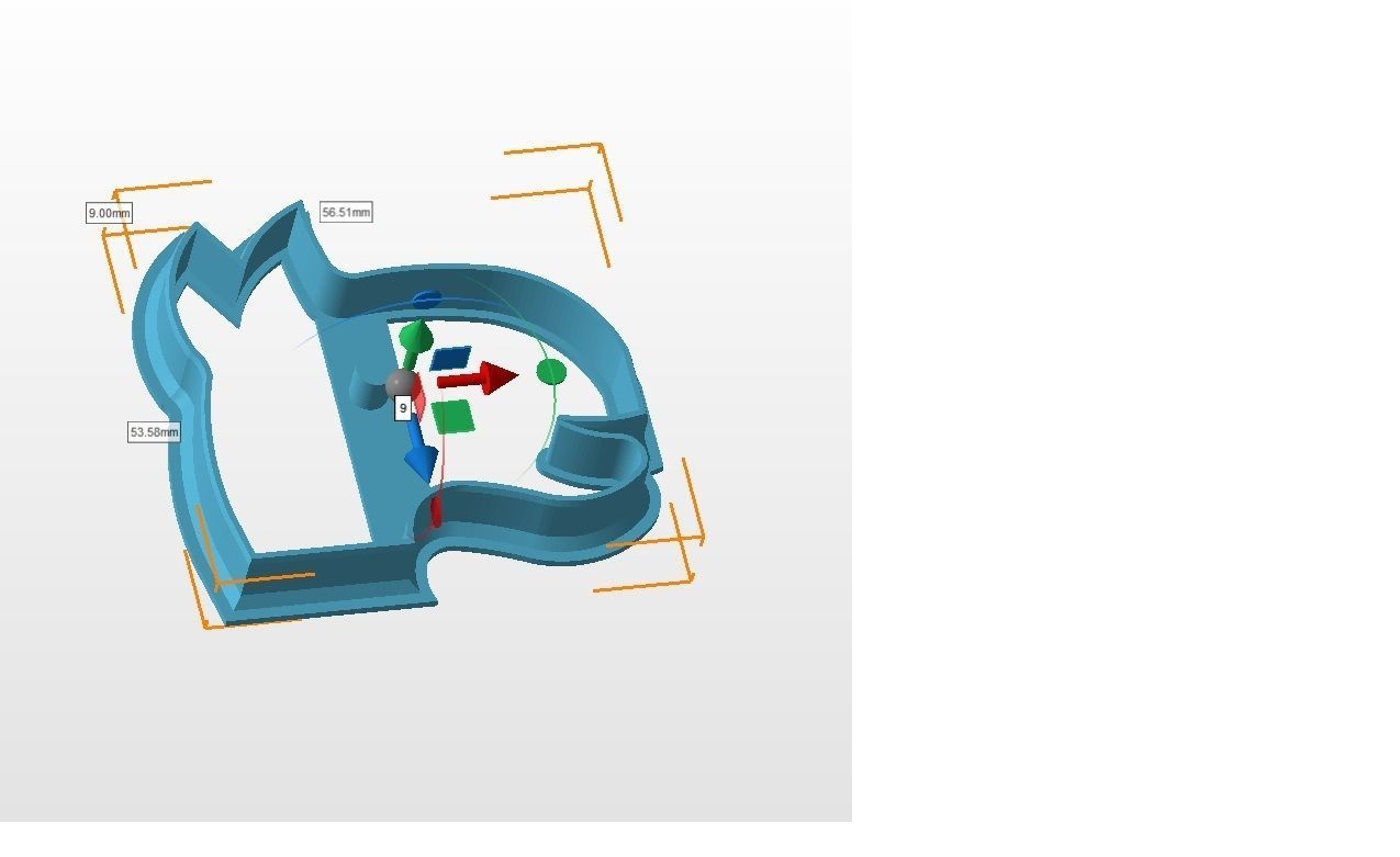 COOKIE CUTTER CAMEL 3D print model_1