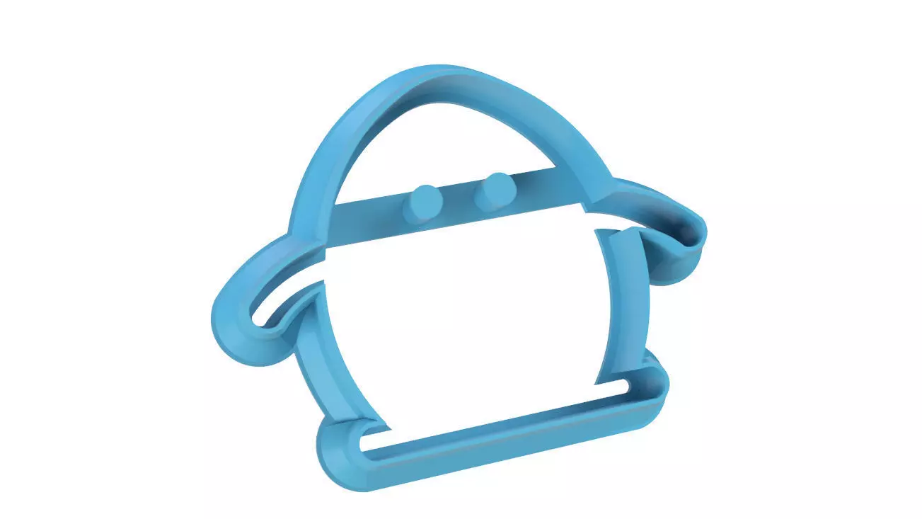 COOKIE CUTTER PENGUIN 3D print model_0