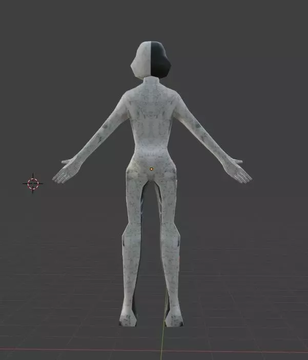 Yin and Yang Surfaces Low-poly 3D model_0